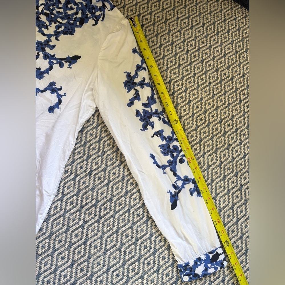 LIKE NEW ERDEM FLORAL BLOUSE - Picture 5 of 10